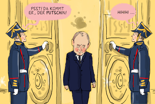 Putins Macht angekratzt Putins Macht angekratzt