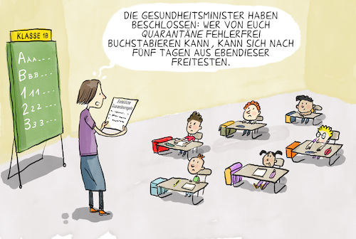 Regeln für Schulquarantäne Regeln für Schulquarantäne
