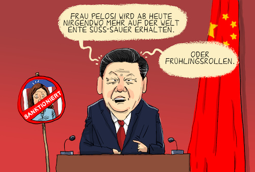 Sanktionen gegen Pelosi Sanktionen gegen Pelosi