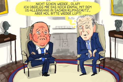 Scholz-Reise nach Washington Scholz-Reise nach Washington