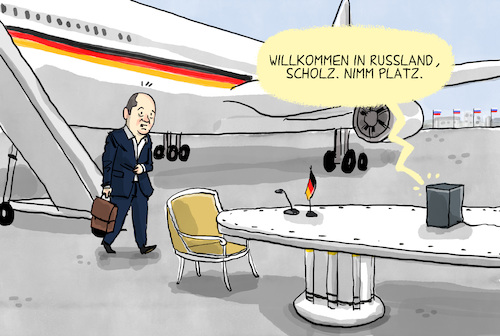 Scholz besucht Putin Scholz besucht Putin