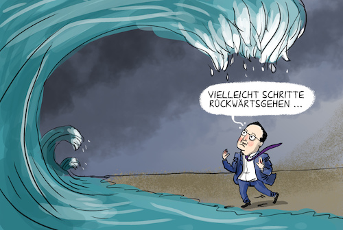 Schritte rückwärts Schritte rückwärts
