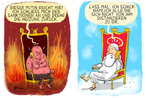 Schulterschluss gegen Putin