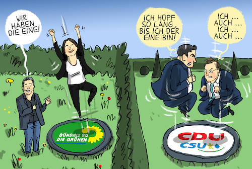 Trampolin der Parteien Trampolin der Parteien