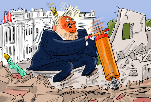 Trump reisst Ostflügel ab