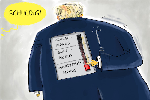 Trump schuldig Trump schuldig