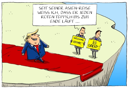trump und der rote teppich trump und der rote teppich