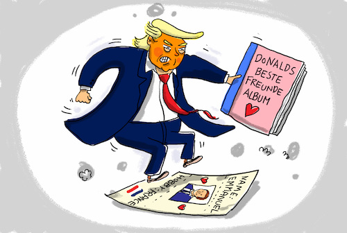 trump und macron trump und macron