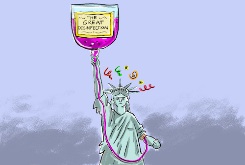 trumps desinfektionsidee trumps desinfektionsidee