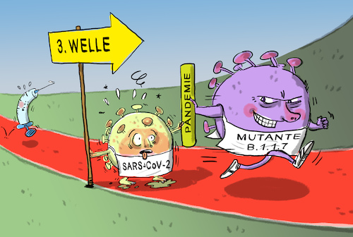 Virus-Staffellauf Virus-Staffellauf