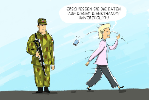 von der leyen handydaten