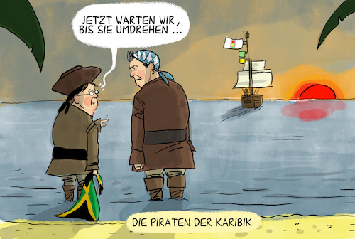 Cartoon: Warten auf Jamaika (medium) by leopold maurer tagged wahl,deutschland,bundestagswahl,2021,koalition,koalitionsoptionen,regierungsbeteiligung,jamaika,ampel,cdu,csu,spd,grüne,fdp,söder,laschet,wahl,deutschland,bundestagswahl,2021,koalition,koalitionsoptionen,regierungsbeteiligung,jamaika,ampel,cdu,csu,spd,grüne,fdp,söder,laschet