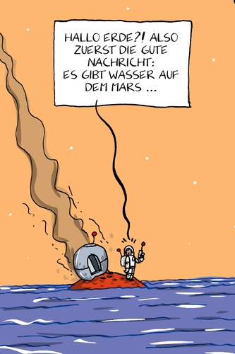 wasser auf dem mars wasser auf dem mars