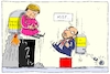 Cartoon: abgehobene wahlrakete (small) by leopold maurer tagged merkel,schulz,bundeskanzler,cdu,csu,spd,wahlumfrage,umfragewerte,rakete,abgehoben,diesel,benzin,verbrennungsmotor,elektromotor,konfrontation,bundestagswahl,deutschland,wahl