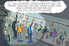 Cartoon: corona warn app (small) by leopold maurer tagged corona,warn,app