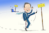 Cartoon: David Cameron (small) by leopold maurer tagged gb,sunak,regierung,aussenminister,david,cameron,ex,premier,eu,abstimmung,brexit,chaos,silly,walk,grossbritannien,minister,leopold,maurer,cartoon,karikatur