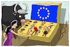 Cartoon: europas rechtspopulisten (small) by leopold maurer tagged europa,eu,niederlande,frankreich,oesterreich,italien,ungarn,deutschland,afd,petri,orban,le,pen,wilders,wahlen,rechtspopulismus,populisten,stier,versenken,niederlage,demokratie