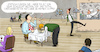 Cartoon: Gastronomie Personal (small) by leopold maurer tagged gastronomie,personal,kellner,kellnerin,koch,köchin,tourismus,hotel,retaurant,bar,nachtgastronomie,suppe,fliege,bezahlung,mangel,arbeitsbedingungen,wochenenddienst