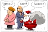 Cartoon: groko dada (small) by leopold maurer tagged groko,koko,koalition,merkel,schulz,csu,cdu,spd,regierung,kooperation,schoko,weihnachtsmann,dada,neuwahlen