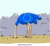 Cartoon: jahresrückblick (small) by leopold maurer tagged 2015,jahresrückblick,eu,politik,aussenpolitik,budget,krise,finanz,flüchtlinge,verteidigungspolitik,sozialpolitik,einsparungen,vogelstrausspolitik,politiker,solidarität,humanität,menschenrechte,grenzen,aussengrenzen