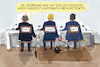 Cartoon: Klausurtagung in Meseberg (small) by leopold maurer tagged ampel,regierung,koalition,gespräche,einigung,verbrenner,habeck,lindner,scholz,kanzler,wirtschaftsminister,finanzminister,streit,uneinigkeit,meseberg,klausur,leopold,maurer,cartoon,karikatur