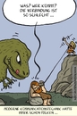 Cartoon: kommunikationstechniktücken (small) by leopold maurer tagged kommunikation,technik,rücken,handy,steinzeit,mobil,dinosaurier,telefon