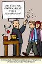 Cartoon: low budget weihnachtsfeier (small) by leopold maurer tagged weihnachtsfeier,weihnachten,chef,büro,low,budget,rum,kerze,sparmassnahmen,kürzungen