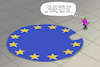 Cartoon: Merkels letzter EU Gipfel (small) by leopold maurer tagged merkel,eu,gipfel,letzter,bundeskanzlerin,angela,stern,flagge,teppich,souvenir