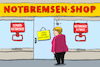 Cartoon: Notbremsen (small) by leopold maurer tagged notbremse,lockdown,corona,covid,pandemie,bundesnotbremse,frage,merkel,bund,länder,maßnahmen,leopold,maurer,cartoon,comic,illustration,karikatur