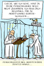 Cartoon: pensionssystem neu (small) by leopold maurer tagged pension,rente,pensionist,rentner,himmelspforte,arbeit,tod