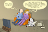 Cartoon: Post-Beschwerden (small) by leopold maurer tagged deutsche,post,beschwerden,flut,zustellzeiten,pakete,paketzusteller,unzuverlässig,wartezeiten,lange,brief,postbote,botin,hund,bellen,schreiben,leopold,maurer,karikatur,cartoon