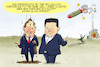 Cartoon: Putin besucht Nordkorea (small) by leopold maurer tagged putin,nordkorea,besuch,diktator,beziehung,waffen,westen,osten,krieg,ukraine,kim,jong,un,müll,ballo,test,rakete,vorführung,staatsbesuch,leopold,maurer,karikatur,cartoon