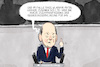 Cartoon: Regierungserklärung Scholz (small) by leopold maurer tagged regierungserklärung,scholz,kanzler,bundestag,rede,ampel,ukraine,krieg,putin,zeitenwende,souveränität,frieden,imperialismus,absage,verhandlungen,leopold,maurer,karikatur,cartoon