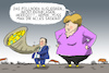 Cartoon: Soforthilfe für Hochwasseropfer (small) by leopold maurer tagged katastrophe,hochwasser,geld,soforthilfe,bund,laender,laschet,merkel