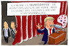 Cartoon: trumps rede zur lage der nation (small) by leopold maurer tagged trump,usa,rede,zur,lage,der,nation,kreide,fressen,schalldämpfer,weichspüler,freundlich,staatsmännisch,anhänger,partei,republikaner,demokraten