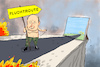 Cartoon: Ukraine lehnt Fluchtrouten ab (small) by leopold maurer tagged ukraine,russland,krieg,invasion,aggression,putin,zivilisten,kriegsverbrechen,fluchtrouten,korridore,fluechtlinge,ablehnung,ukrainer,potjemkinsche,leopold,maurer,karikatur,cartoon