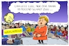 Cartoon: wahlarena merkel (small) by leopold maurer tagged wahlarena,fragen,wahlkampf,merkel,schulz,bundestagswahl,tv,langeweile,einschläfernd,wiegenlied,schlaflied,publikum,leopold,maurer,karikatur,cartoon