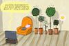 Cartoon: Waldzustandsbericht (small) by leopold maurer tagged wald,waldsterben,baeume,gesund,krank,fuenfte,waldzustand,waldzustandsbericht,eiche,kiefer,foehre,krankheit,zimmerpflanzen,statistik,leopold,maurer,cartoon,illustration