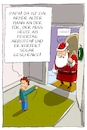 Cartoon: weihnachtsmann (small) by leopold maurer tagged weihnachtsmann,altersarmut,feiertagsarbeit,arbeit,pension,kind,weihnachten