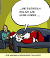 Weihnachtsmann beim Psychiater