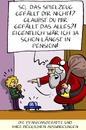Cartoon: Weihnachtsmann Rente (small) by leopold maurer tagged weihnachtsmann,rente,pension,geschenk,debatte,kind,weihnachten
