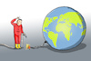 Cartoon: Weltklimabericht (small) by leopold maurer tagged weltklimabericht,2021,klimawandel,erderwärmung,mensch,selbstgemacht,2030,temperatur,erhöhung,co2,methan,fossile,brennstoffe,energie,extreme,wetter,überschwemmung,feuer,hitze,kälte,meeresspiegel,eis,schmelze