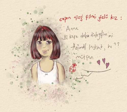 Cartoon: My daughter Imagine... (medium) by Mineds tagged imagine