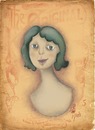 Cartoon: Serene (small) by Mineds tagged portre