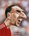 Cartoon: Frank Ribery (small) by Jiwenk tagged ribery