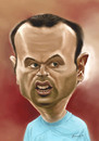 Cartoon: Iniesta (small) by Jiwenk tagged iniesta