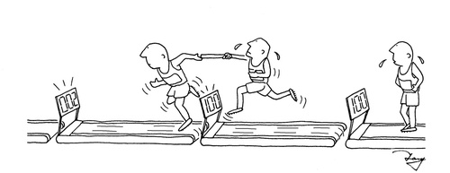 Cartoon: relay (medium) by TTT tagged tang,relay