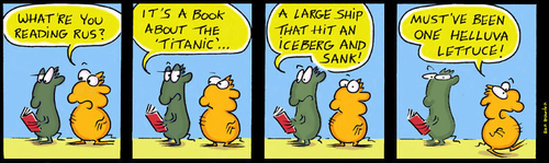 Cartoon: Urban Gerbils (medium) by Danno tagged comic,strip,cartoon,humor,funny,traditional,art