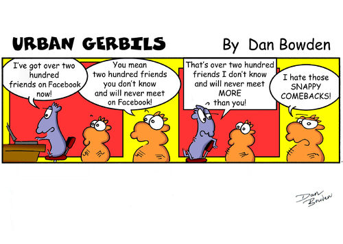Cartoon: URBAN GERBILS. Facebook (medium) by Danno tagged humor,published,weekly,newspapers,funny,strip,comic,cartoon,gerbils,urban