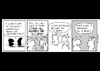 Cartoon: Urban Gerbils (small) by Danno tagged cartoon comic strip traditional art humor